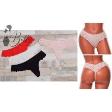 Csipkepántos tanga S, M, L, XL, 2XL