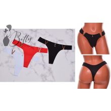 Fémdíszes, lézer vágott tanga S, M, L, XL, 2XL