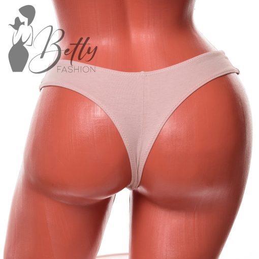 Csipke betétes pamut tanga S, M, L, XL