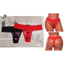 Csipkés, masnidíszes tanga S, M, L, XL