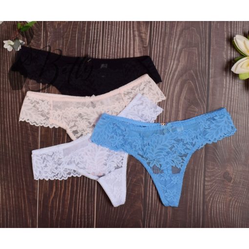 Széles csipkepántos tanga S, M, L, XL