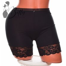 Csipkeszegélyes, hosszú szárú bugyi M, L, XL, 2XL