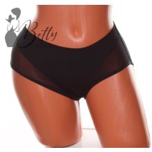 Tüllbetétes, egyszínű bugyi M, L, XL, 2XL