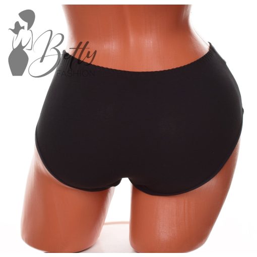 Tüllbetétes, egyszínű bugyi M, L, XL, 2XL