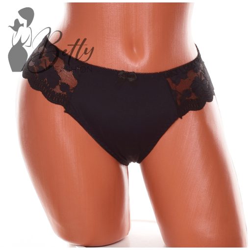 Oldalt és fenekén csipkés brazil bugyi S, M, L, XL
