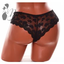 Oldalt és fenekén csipkés brazil bugyi S, M, L, XL