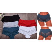 Csipkebetétes francia bugyi M, L, XL, 2XL