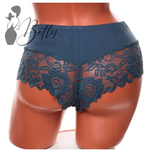 Csipkebetétes francia bugyi M, L, XL, 2XL