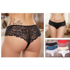 Széles csipkepántos tanga M, L, XL, XXL