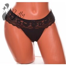 Széles csipkepántos tanga M, L, XL, 2XL