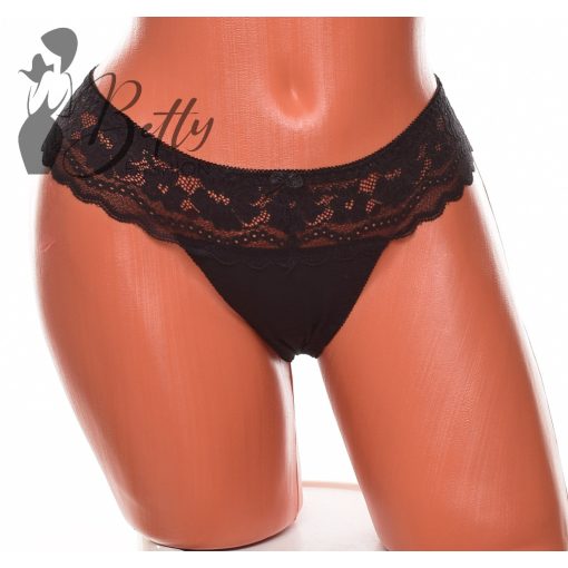 Széles csipkepántos tanga M, L, XL, 2XL