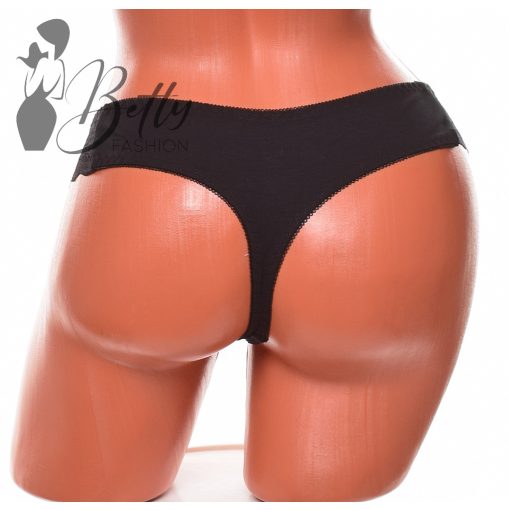 Széles csipkepántos tanga M, L, XL, 2XL