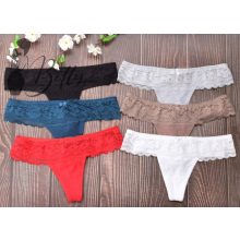 Széles csipkepántos tanga M, L, XL, 2XL