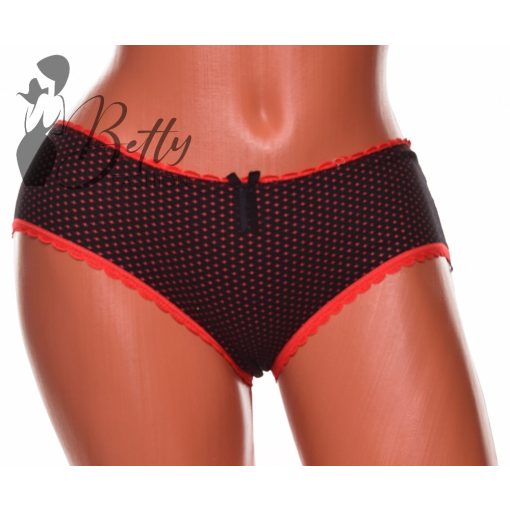 Csillagmintás és csipkeszegélyes bugyi S, M, L, XL