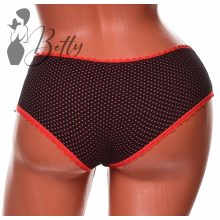 Csillagmintás és csipkeszegélyes bugyi S, M, L, XL