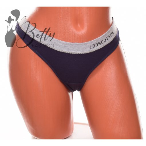 Derekán cirmos mintás és feliratos tanga S, M, L, XL