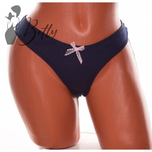 Egyszínű, csipkemasnis tanga S, M, L, XL