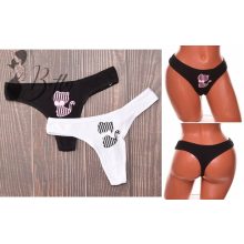 Cica mintás, pamut tanga S, M, L, XL