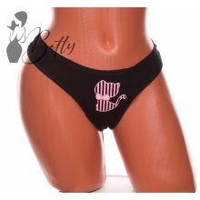 Cica mintás, pamut tanga S, M, L, XL