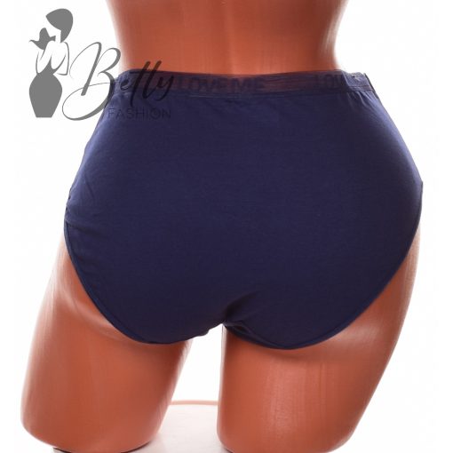 Derekán csók mintás, nagyobb méretű bugyi L, XL, 2XL, 3XL