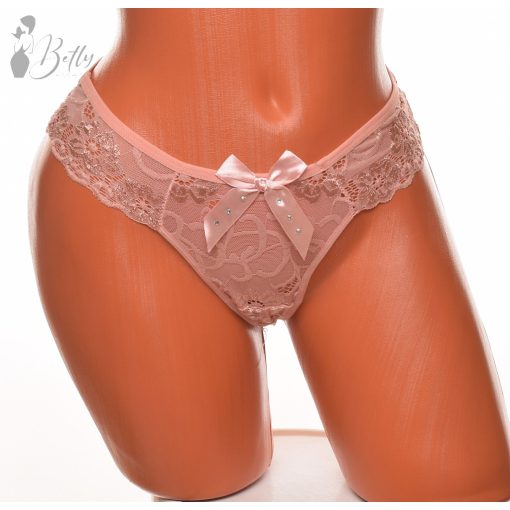 Masnis és strasszköves csipke tanga S, M, L, XL