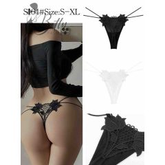   Csipkés, vékony spagettipántos, erotikus tanga - S, M, L, XL