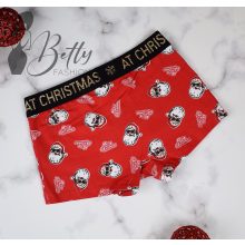 Karácsonyi mintás, fiú boxeralsó 5-7 év, 8-9 év, 10-11 év, 12-13 év