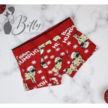 Karácsonyi mintás, fiú boxeralsó 5-7 év, 8-9 év, 10-11 év, 12-13 év