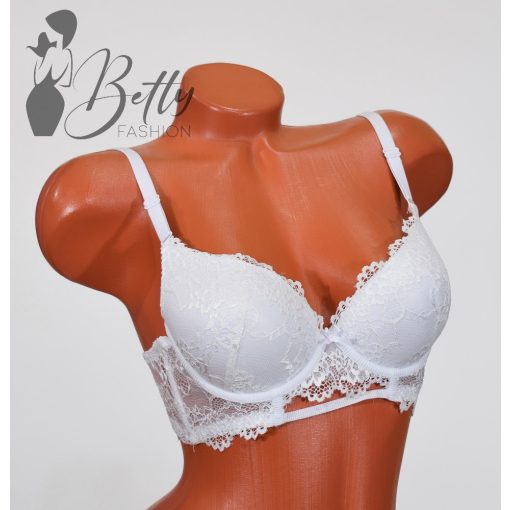 Csipkerátétes melltartó