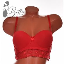 Alján széles csipkés melltartó