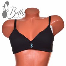 Gombdíszes, merevítő nélküli melltartó