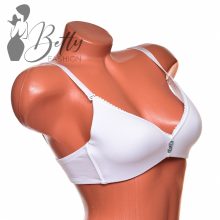 Gombdíszes, merevítő nélküli melltartó