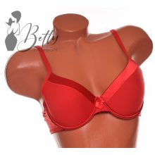 Szatén szegélyes, vékonyan párnázott melltartó - B, C, D kosárral