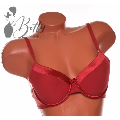 Szatén szegélyes, vékonyan párnázott melltartó - B, C, D kosárral