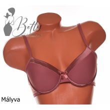 Szatén szegélyes, vékonyan párnázott melltartó - B, C, D kosárral