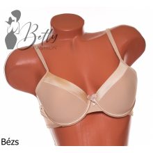 Szatén szegélyes, vékonyan párnázott melltartó - B, C, D kosárral