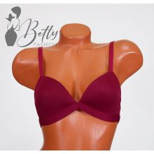 Egyszínű, merevítő nélküli melltartó