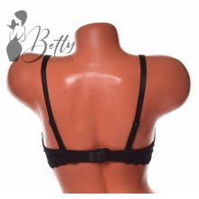 Egyszínű, csipkés melltartó