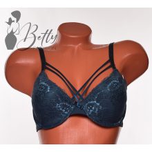 Csipkedíszes, keresztpántos melltartó