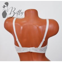 Egyszínű, oldalán csipkebetétes melltartó