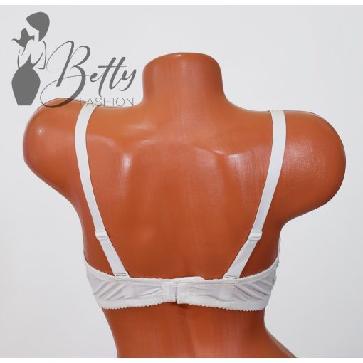 Egyszínű, oldalán csipkebetétes melltartó