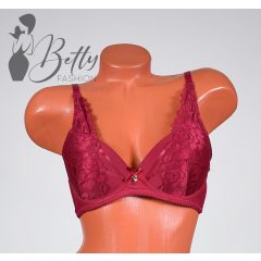 Csipkerátétes melltartó