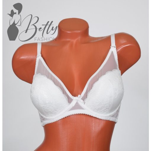 Csipkés és tüllös melltartó