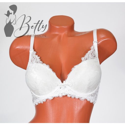 Csipkerátétes melltartó