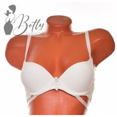 Pántdíszes, enyhén push-up szivacsos melltartó