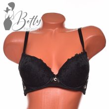 Csipkerátétes, enyhén push-up szivacsos melltartó