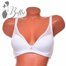 Tüllbetétes, enyhén push-up melltartó