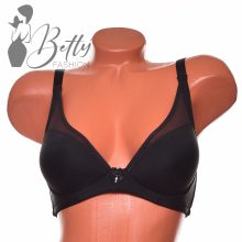 Tüllbetétes, enyhén push-up melltartó