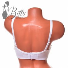 Tüllbetétes, enyhén push-up melltartó