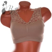 Csipkés pántú, kényelmi melltartó S-2XL